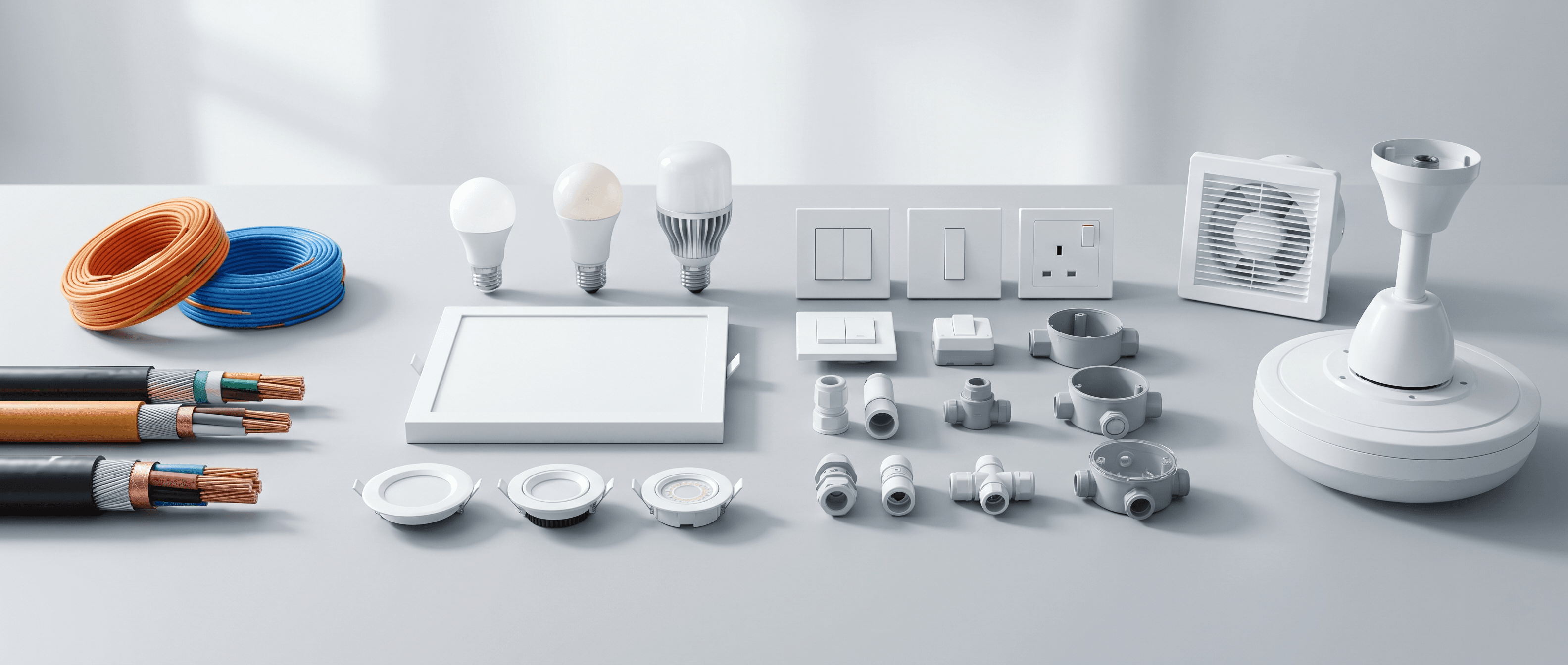 Electrical product collage